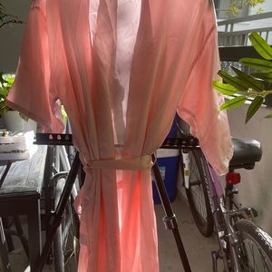 Pink robe